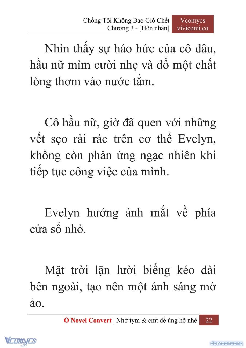 đọc truyện [novel] Chồng Tôi Không Bao Giờ Chết Chương 3 ảnh 25 tại Thiên Thai Truyện