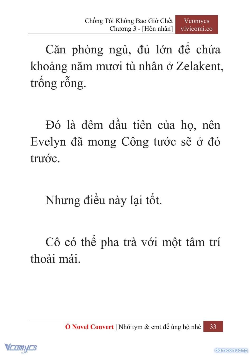 đọc truyện [novel] Chồng Tôi Không Bao Giờ Chết Chương 3 ảnh 36 tại Thiên Thai Truyện
