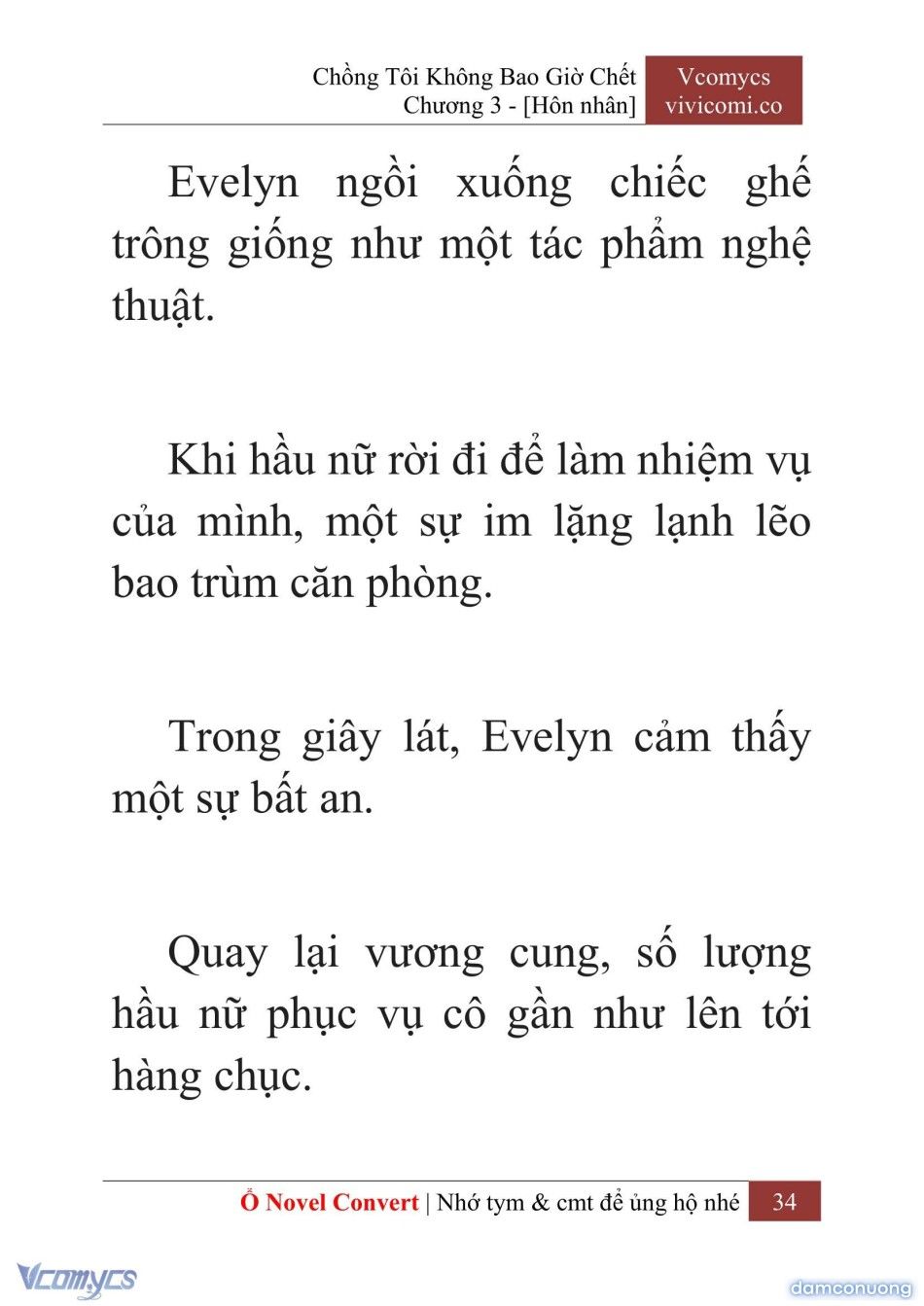 đọc truyện [novel] Chồng Tôi Không Bao Giờ Chết Chương 3 ảnh 37 tại Thiên Thai Truyện