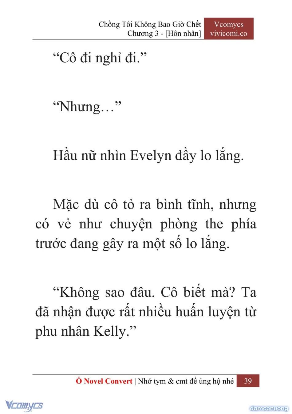 đọc truyện [novel] Chồng Tôi Không Bao Giờ Chết Chương 3 ảnh 42 tại Thiên Thai Truyện