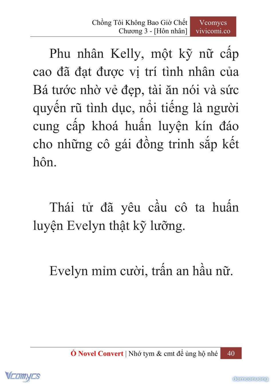 đọc truyện [novel] Chồng Tôi Không Bao Giờ Chết Chương 3 ảnh 43 tại Thiên Thai Truyện