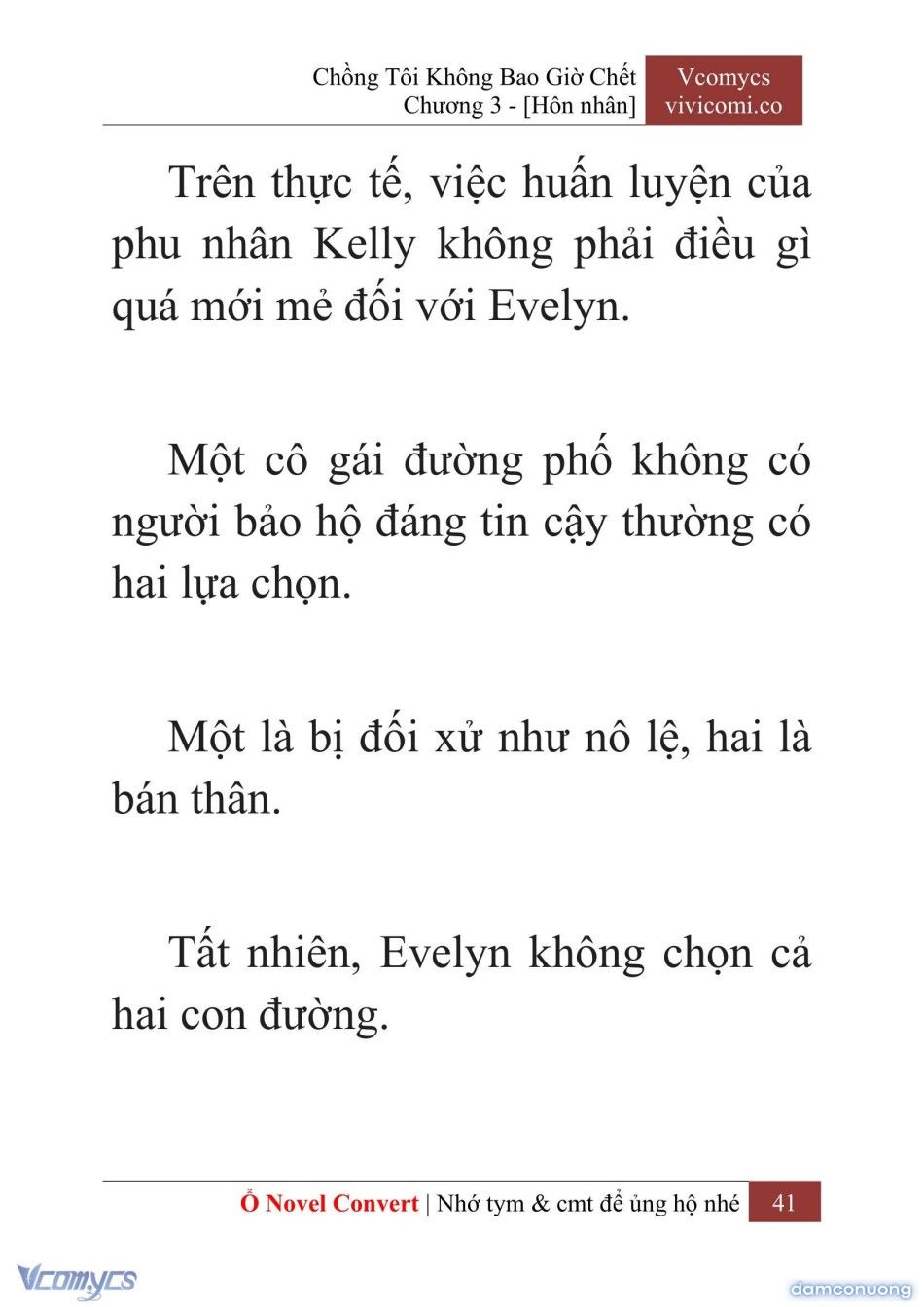 đọc truyện [novel] Chồng Tôi Không Bao Giờ Chết Chương 3 ảnh 44 tại Thiên Thai Truyện