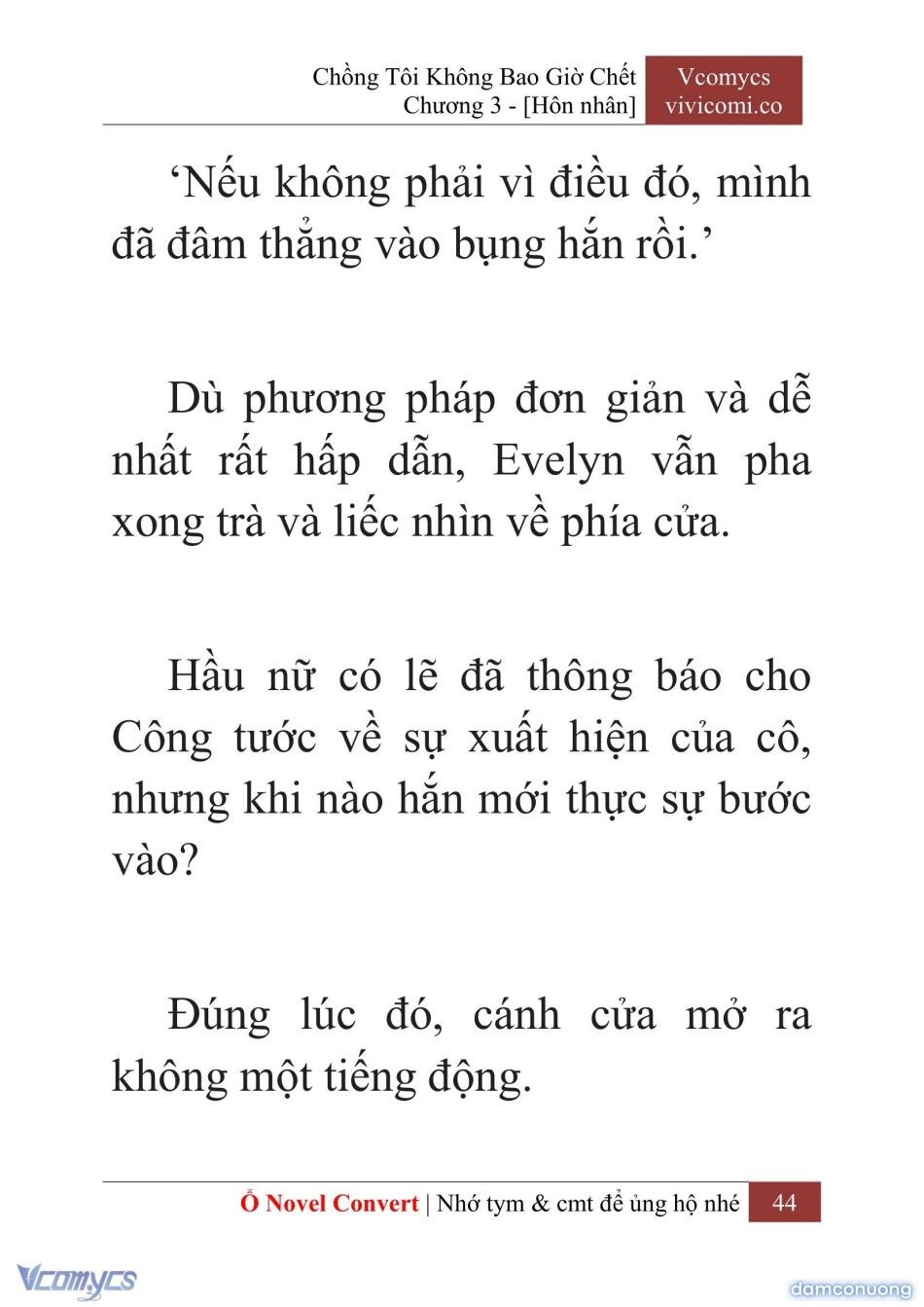 đọc truyện [novel] Chồng Tôi Không Bao Giờ Chết Chương 3 ảnh 47 tại Thiên Thai Truyện