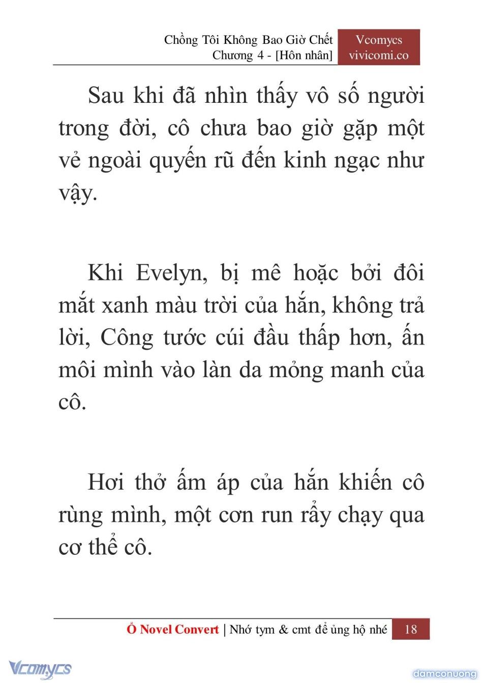 đọc truyện [novel] Chồng Tôi Không Bao Giờ Chết Chương 4 ảnh 21 tại Thiên Thai Truyện