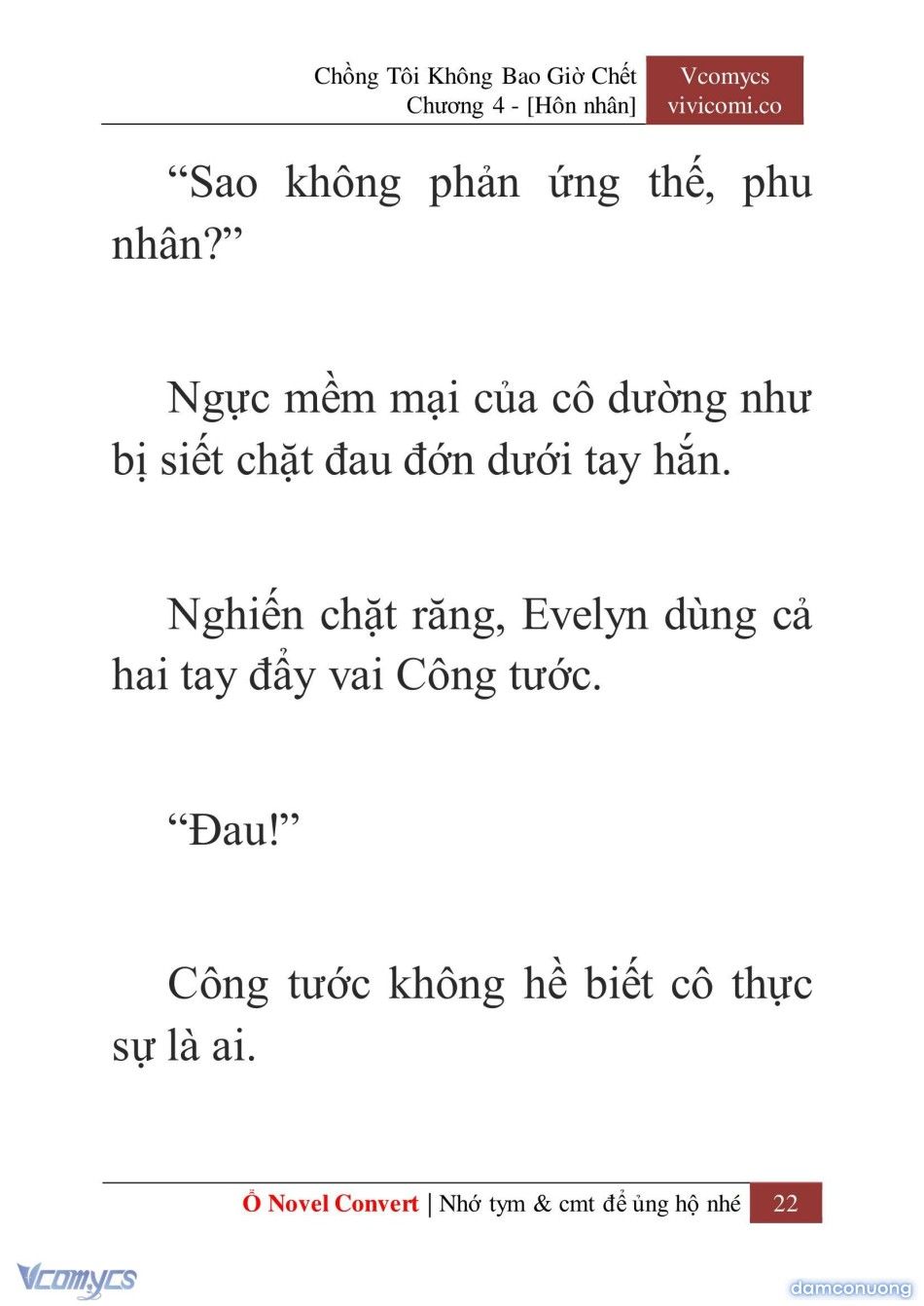 đọc truyện [novel] Chồng Tôi Không Bao Giờ Chết Chương 4 ảnh 25 tại Thiên Thai Truyện