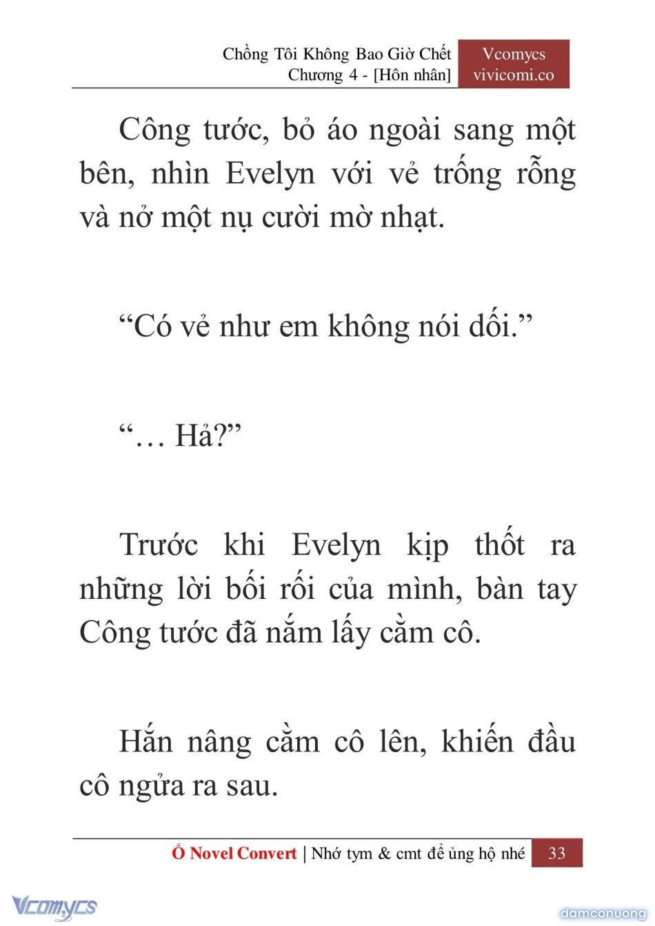 đọc truyện [novel] Chồng Tôi Không Bao Giờ Chết Chương 4 ảnh 36 tại Thiên Thai Truyện