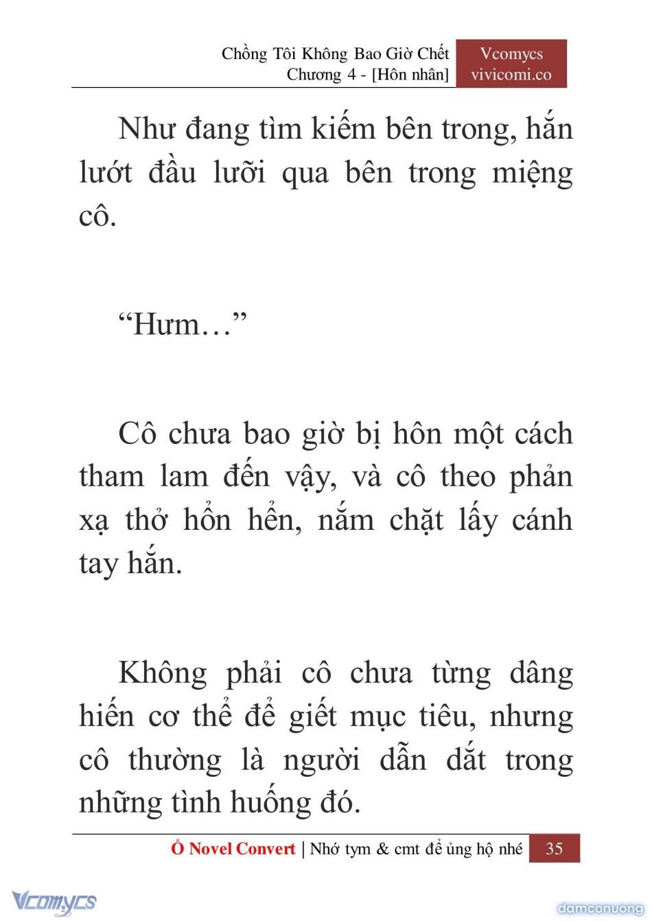 đọc truyện [novel] Chồng Tôi Không Bao Giờ Chết Chương 4 ảnh 38 tại Thiên Thai Truyện