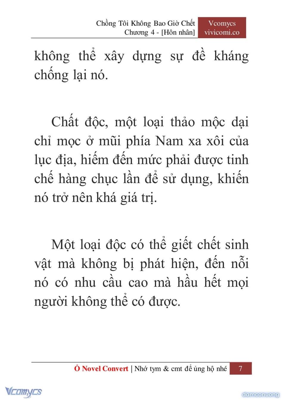 đọc truyện [novel] Chồng Tôi Không Bao Giờ Chết Chương 4 ảnh 10 tại Thiên Thai Truyện