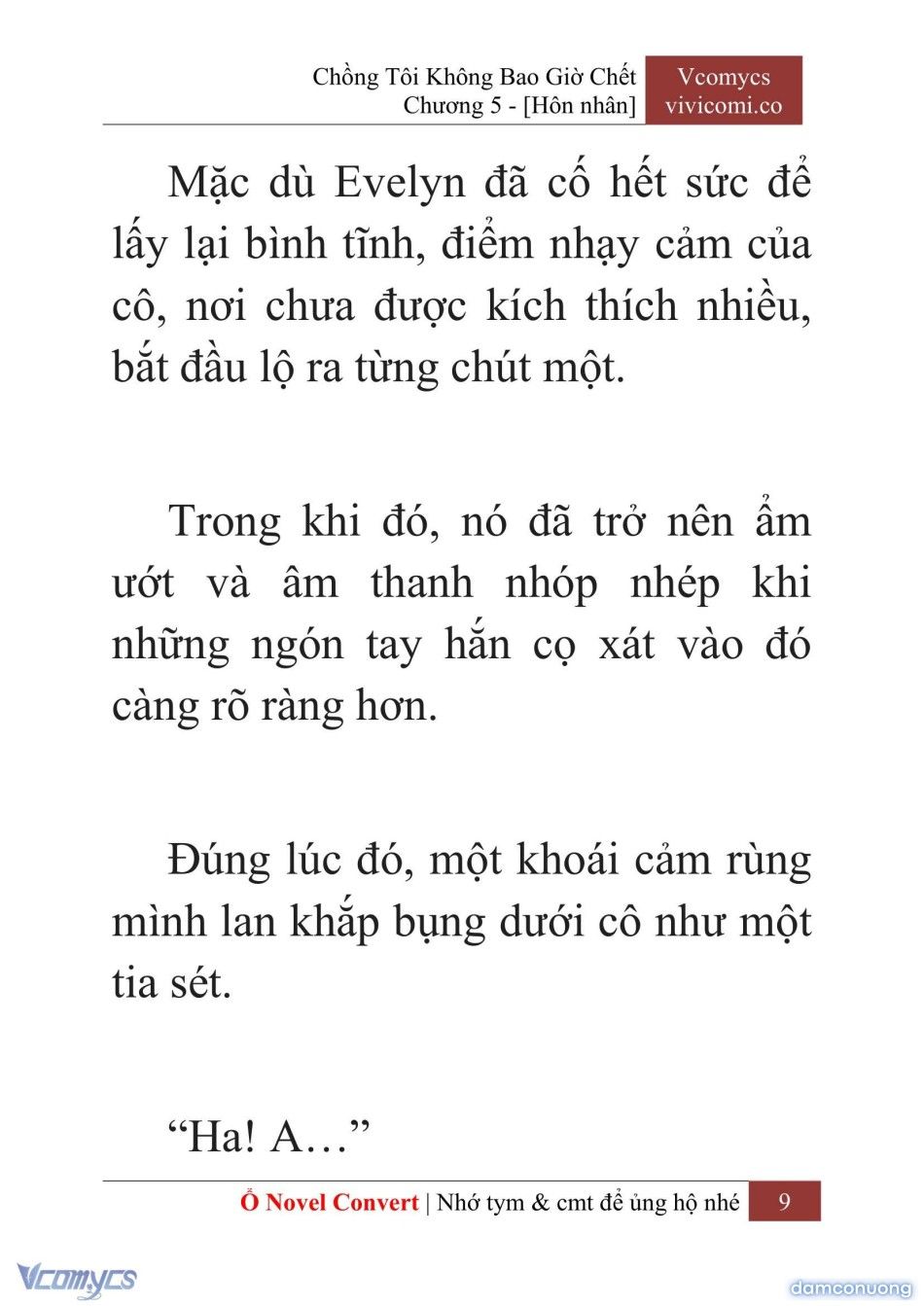 đọc truyện [novel] Chồng Tôi Không Bao Giờ Chết Chương 5 ảnh 12 tại Thiên Thai Truyện