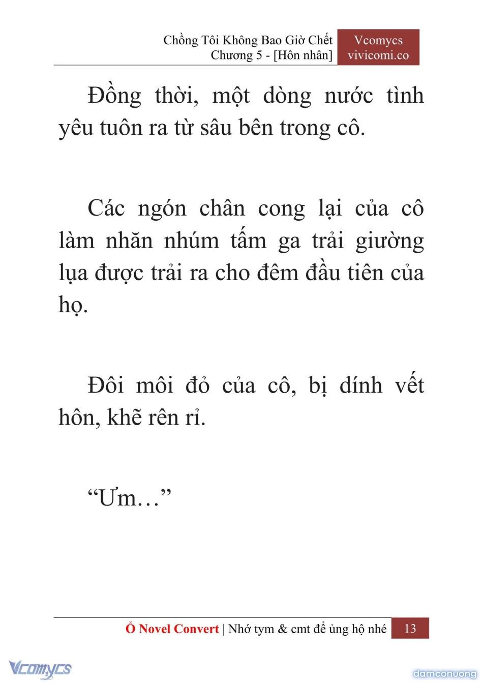 đọc truyện [novel] Chồng Tôi Không Bao Giờ Chết Chương 5 ảnh 16 tại Thiên Thai Truyện