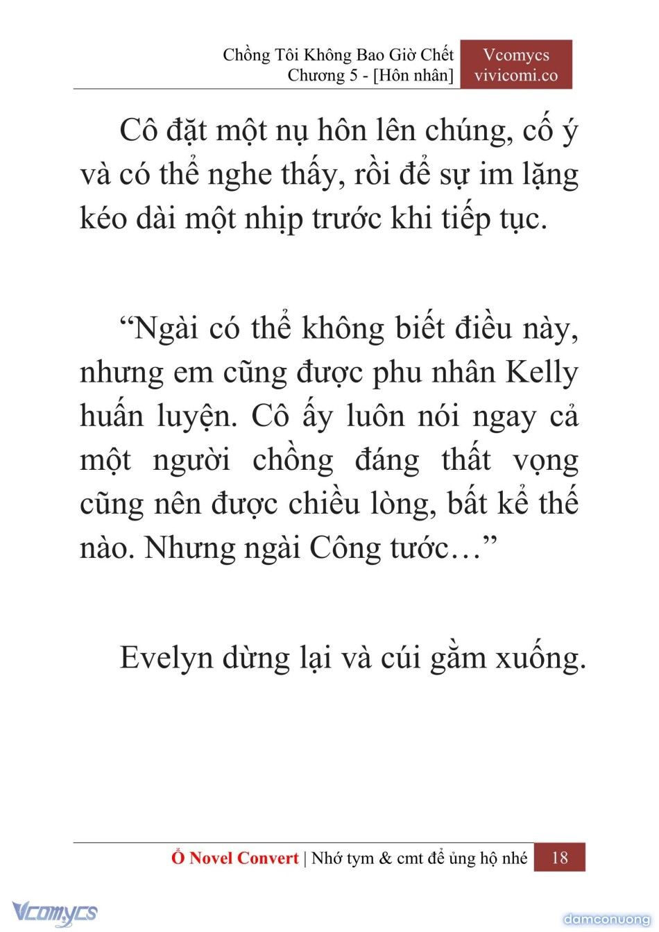đọc truyện [novel] Chồng Tôi Không Bao Giờ Chết Chương 5 ảnh 21 tại Thiên Thai Truyện