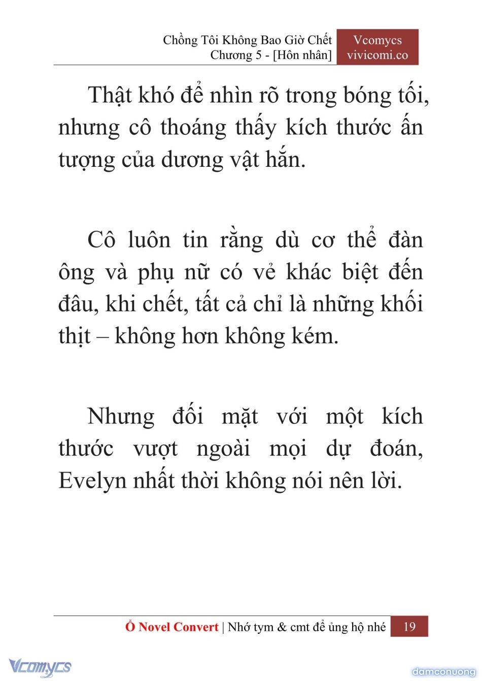 đọc truyện [novel] Chồng Tôi Không Bao Giờ Chết Chương 5 ảnh 22 tại Thiên Thai Truyện