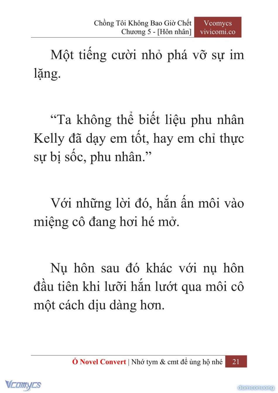 đọc truyện [novel] Chồng Tôi Không Bao Giờ Chết Chương 5 ảnh 24 tại Thiên Thai Truyện