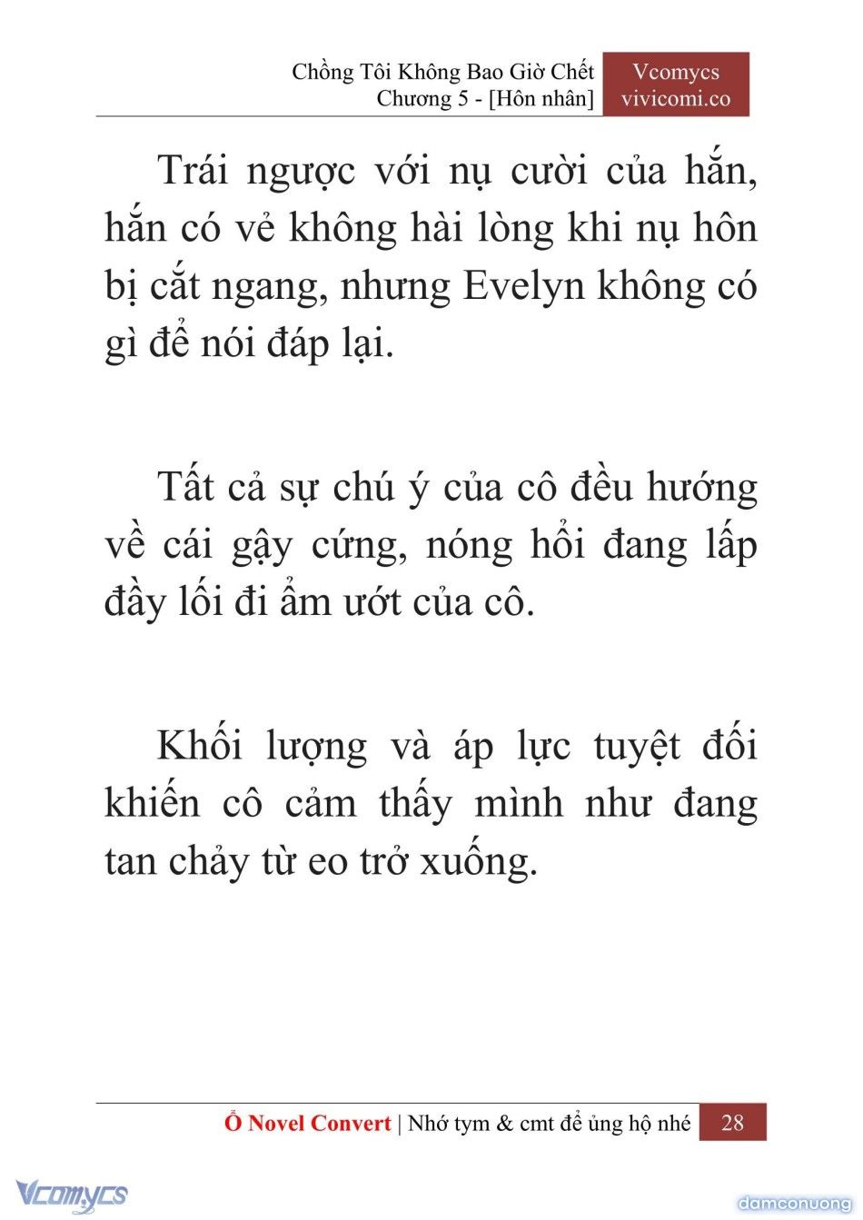 đọc truyện [novel] Chồng Tôi Không Bao Giờ Chết Chương 5 ảnh 31 tại Thiên Thai Truyện