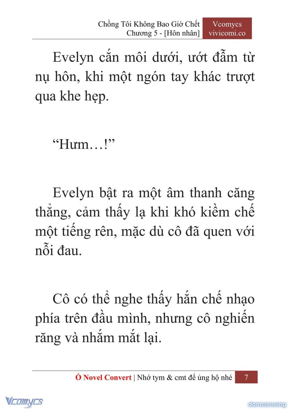 đọc truyện [novel] Chồng Tôi Không Bao Giờ Chết Chương 5 ảnh 10 tại Thiên Thai Truyện
