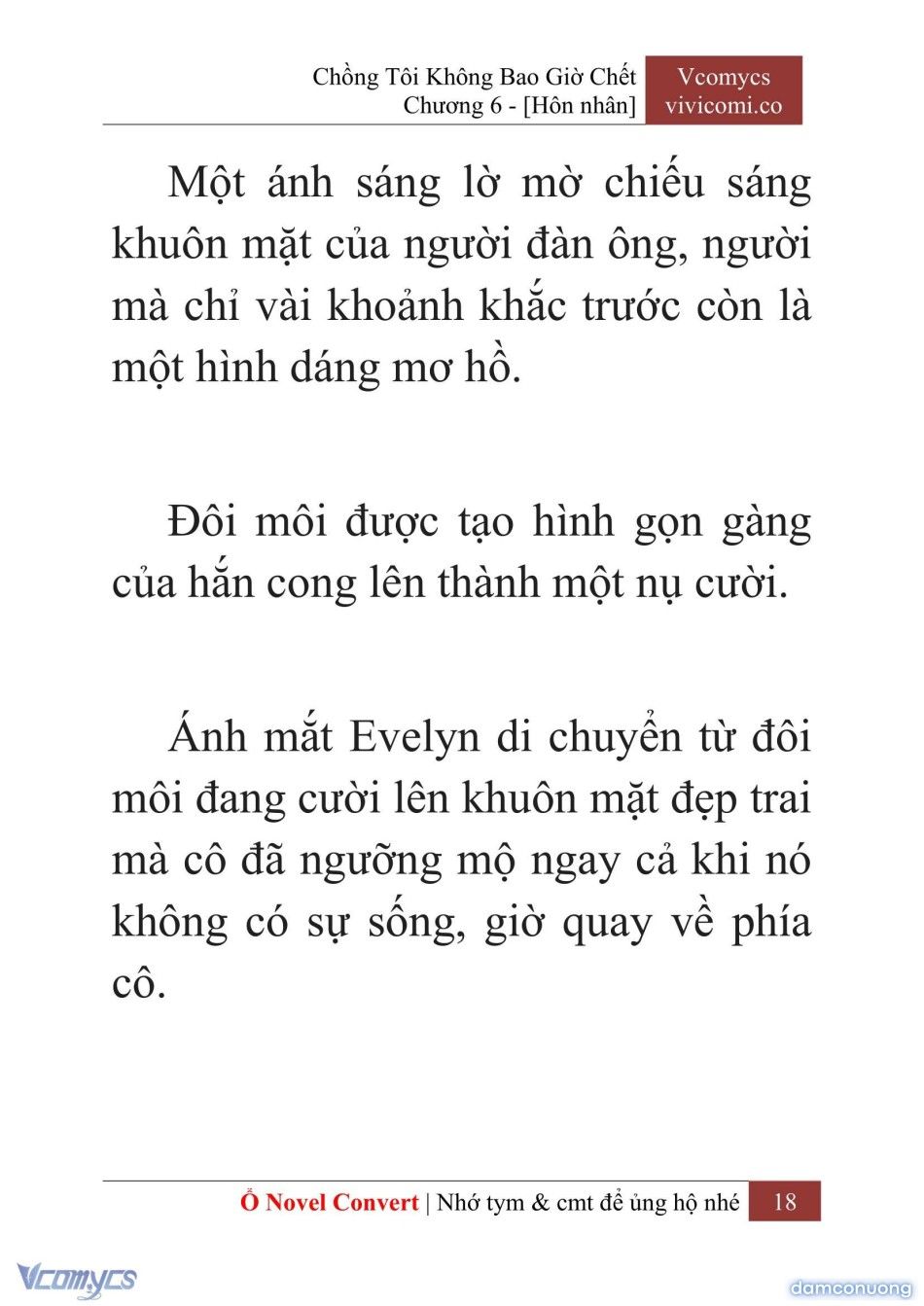 đọc truyện [novel] Chồng Tôi Không Bao Giờ Chết Chương 6 ảnh 21 tại Thiên Thai Truyện