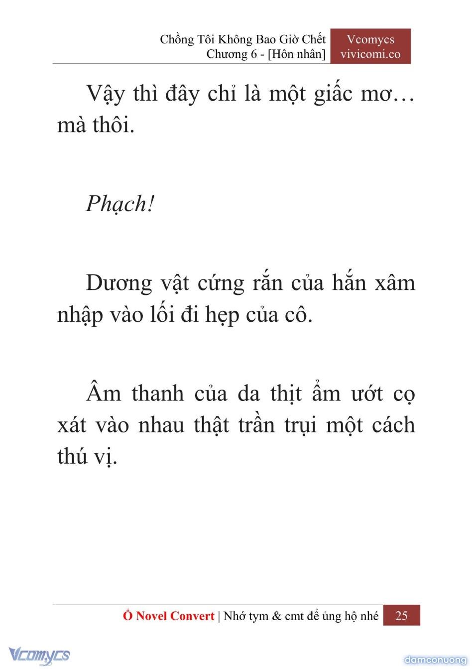 đọc truyện [novel] Chồng Tôi Không Bao Giờ Chết Chương 6 ảnh 28 tại Thiên Thai Truyện
