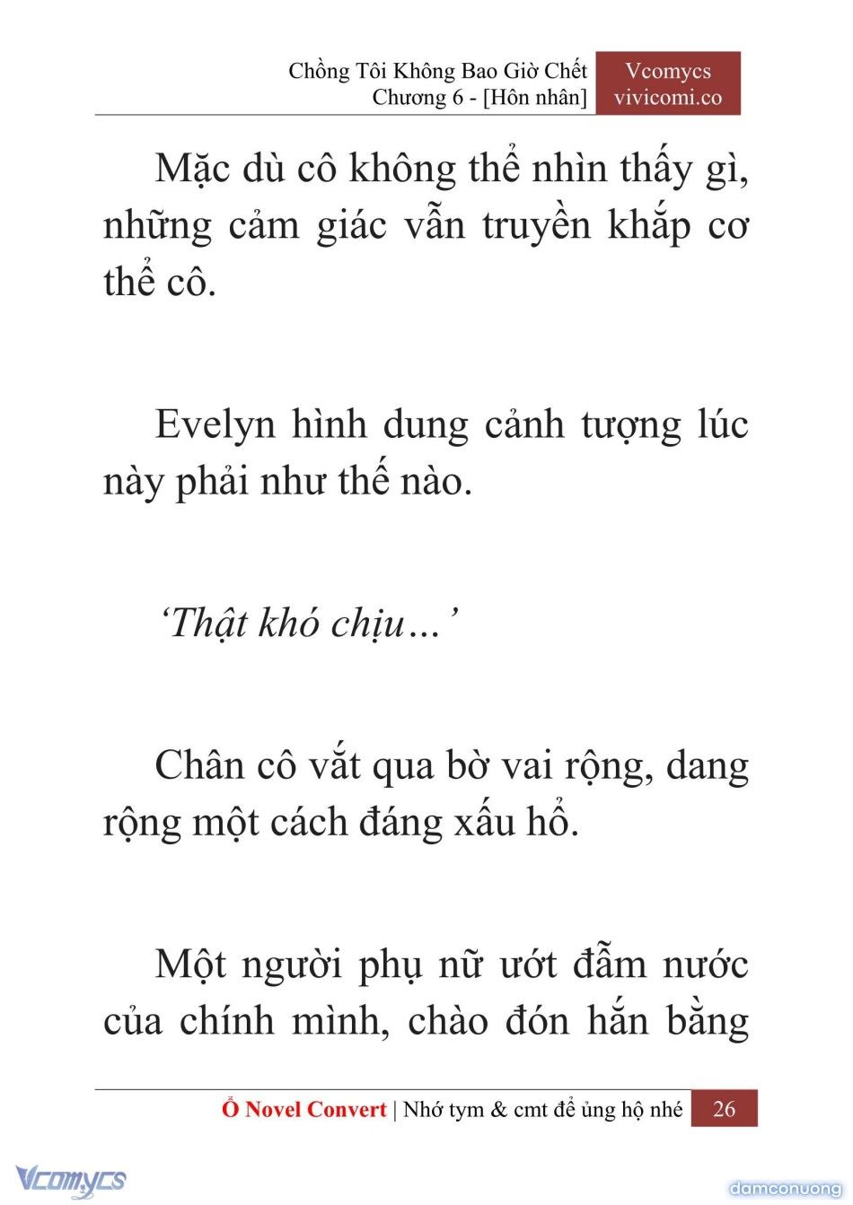 đọc truyện [novel] Chồng Tôi Không Bao Giờ Chết Chương 6 ảnh 29 tại Thiên Thai Truyện