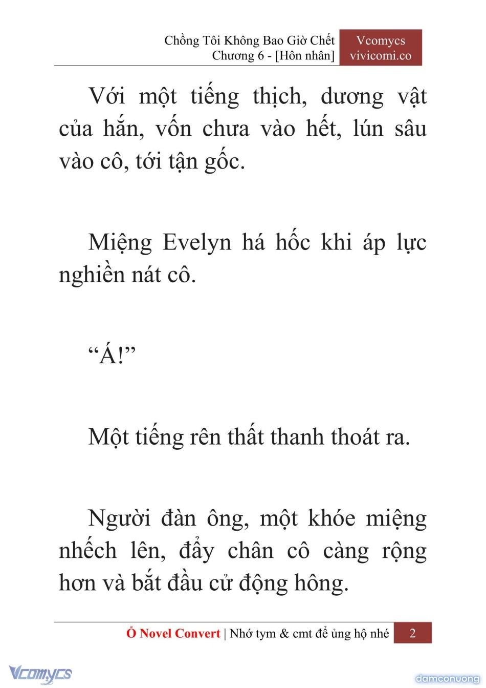 đọc truyện [novel] Chồng Tôi Không Bao Giờ Chết Chương 6 ảnh 5 tại Thiên Thai Truyện