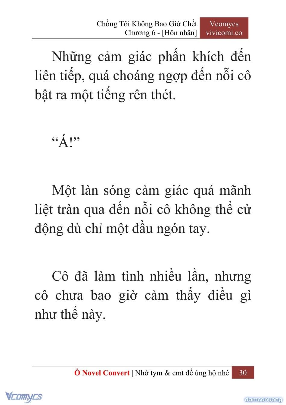 đọc truyện [novel] Chồng Tôi Không Bao Giờ Chết Chương 6 ảnh 33 tại Thiên Thai Truyện
