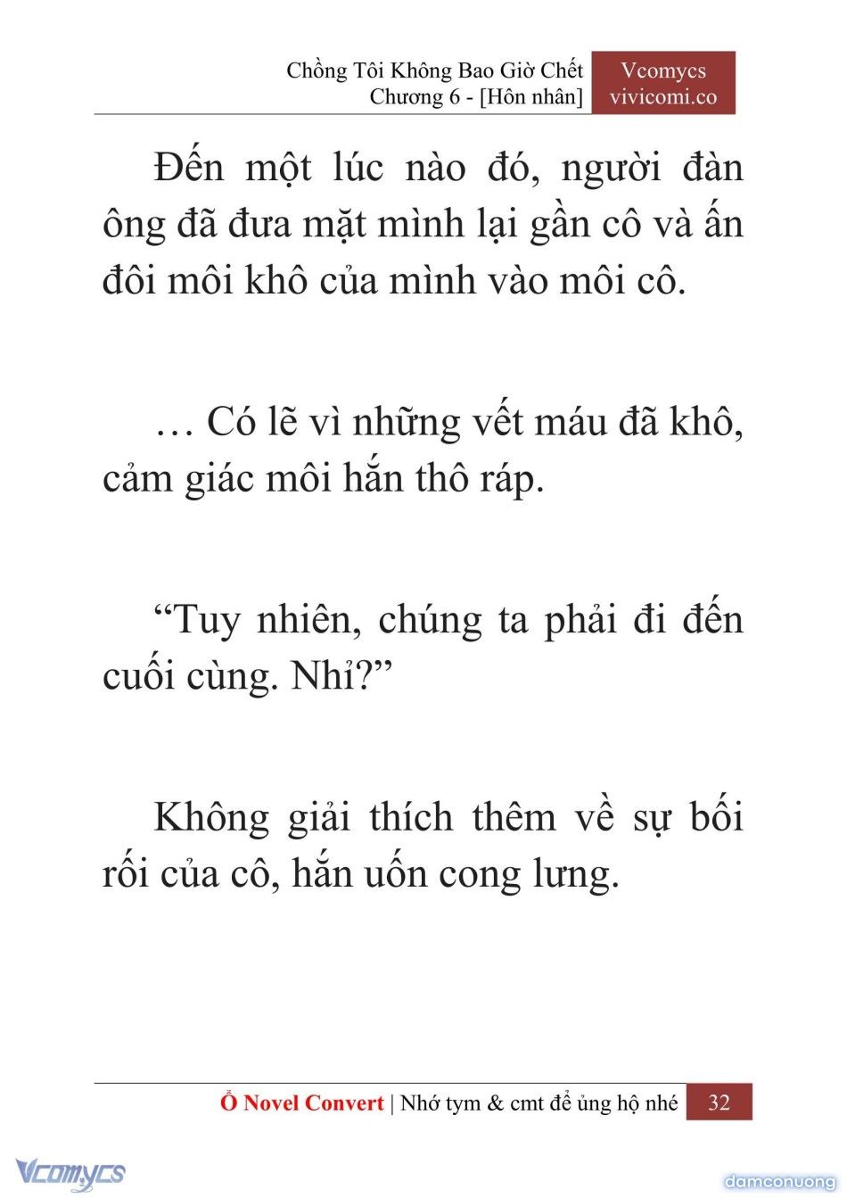 đọc truyện [novel] Chồng Tôi Không Bao Giờ Chết Chương 6 ảnh 35 tại Thiên Thai Truyện