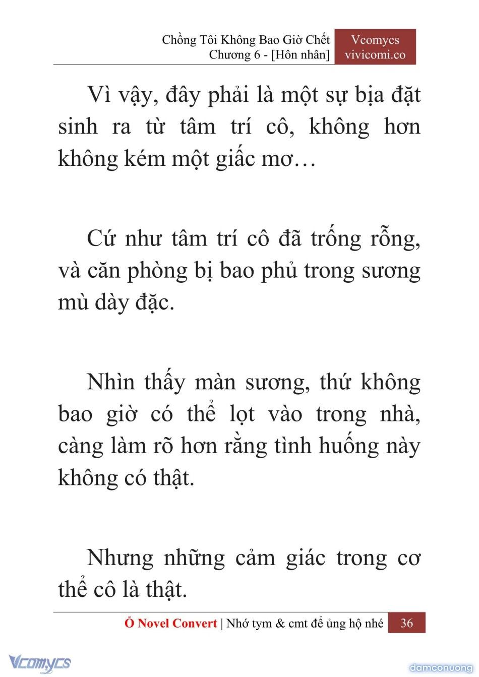 đọc truyện [novel] Chồng Tôi Không Bao Giờ Chết Chương 6 ảnh 39 tại Thiên Thai Truyện