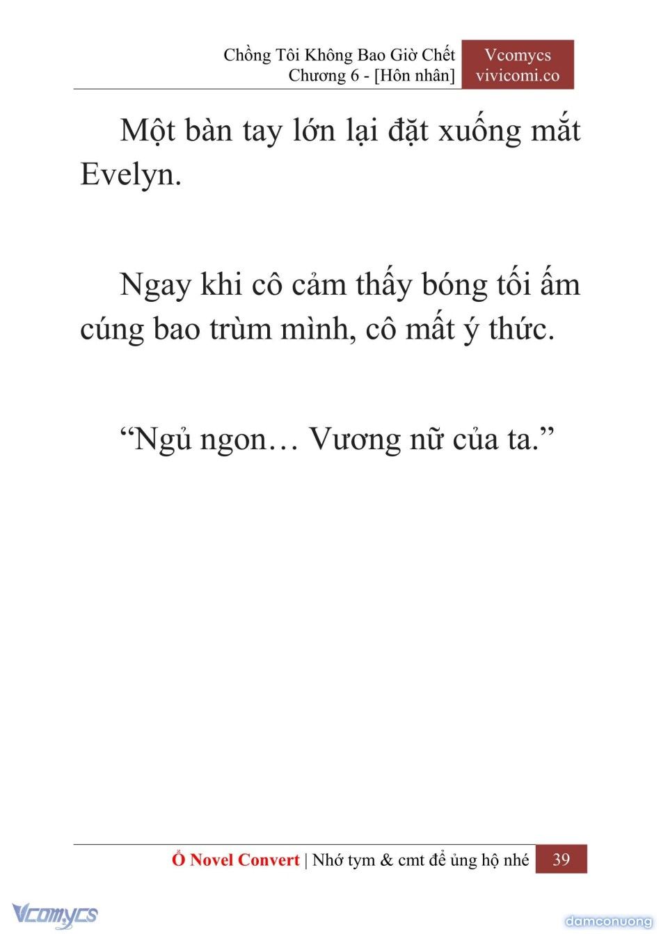 đọc truyện [novel] Chồng Tôi Không Bao Giờ Chết Chương 6 ảnh 42 tại Thiên Thai Truyện