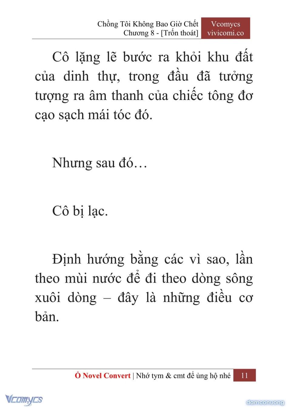 đọc truyện [novel] Chồng Tôi Không Bao Giờ Chết Chương 8 ảnh 14 tại Thiên Thai Truyện
