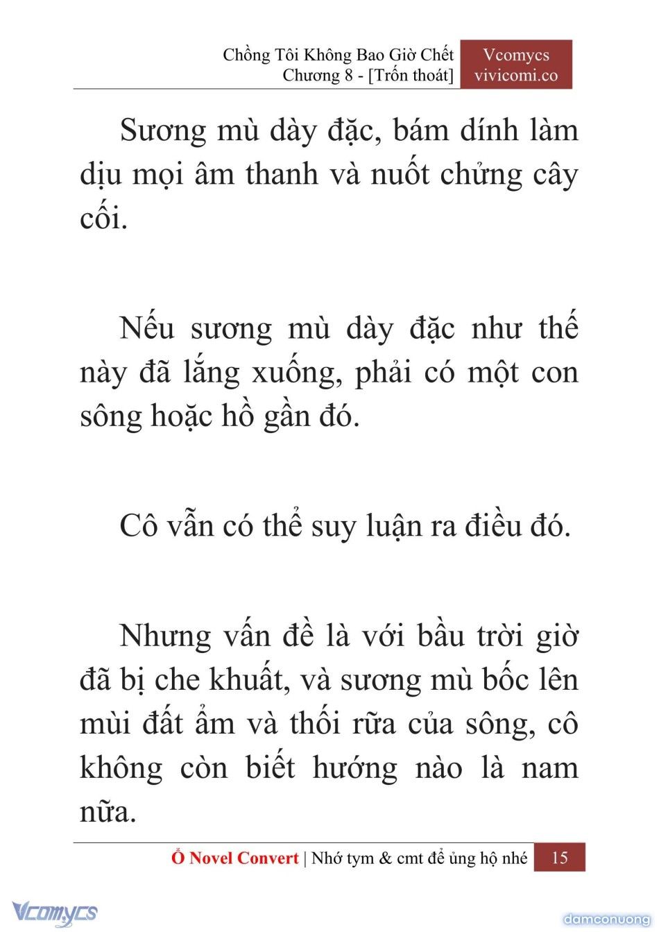 đọc truyện [novel] Chồng Tôi Không Bao Giờ Chết Chương 8 ảnh 18 tại Thiên Thai Truyện