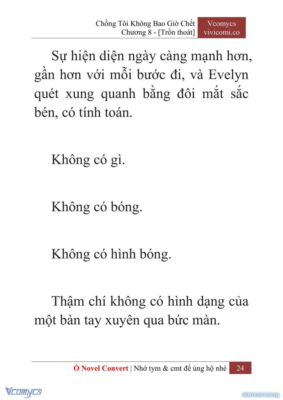 đọc truyện [novel] Chồng Tôi Không Bao Giờ Chết Chương 8 ảnh 27 tại Thiên Thai Truyện