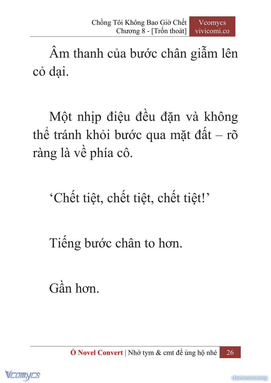 đọc truyện [novel] Chồng Tôi Không Bao Giờ Chết Chương 8 ảnh 29 tại Thiên Thai Truyện
