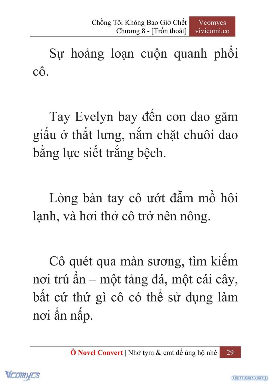đọc truyện [novel] Chồng Tôi Không Bao Giờ Chết Chương 8 ảnh 32 tại Thiên Thai Truyện