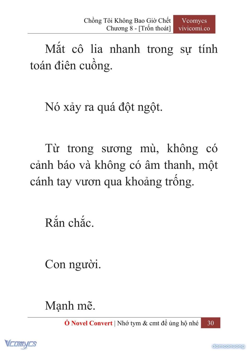 đọc truyện [novel] Chồng Tôi Không Bao Giờ Chết Chương 8 ảnh 33 tại Thiên Thai Truyện