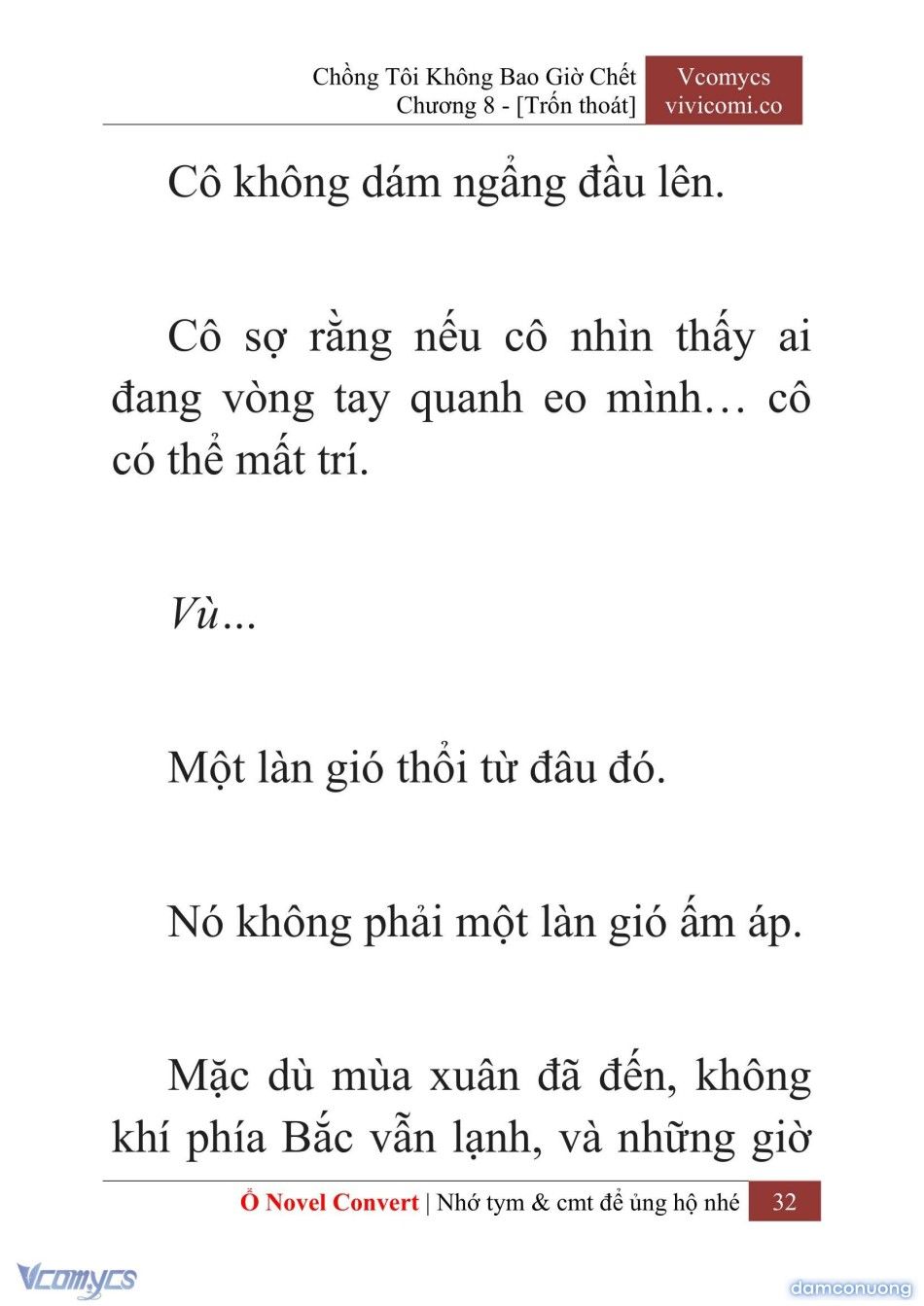 đọc truyện [novel] Chồng Tôi Không Bao Giờ Chết Chương 8 ảnh 35 tại Thiên Thai Truyện