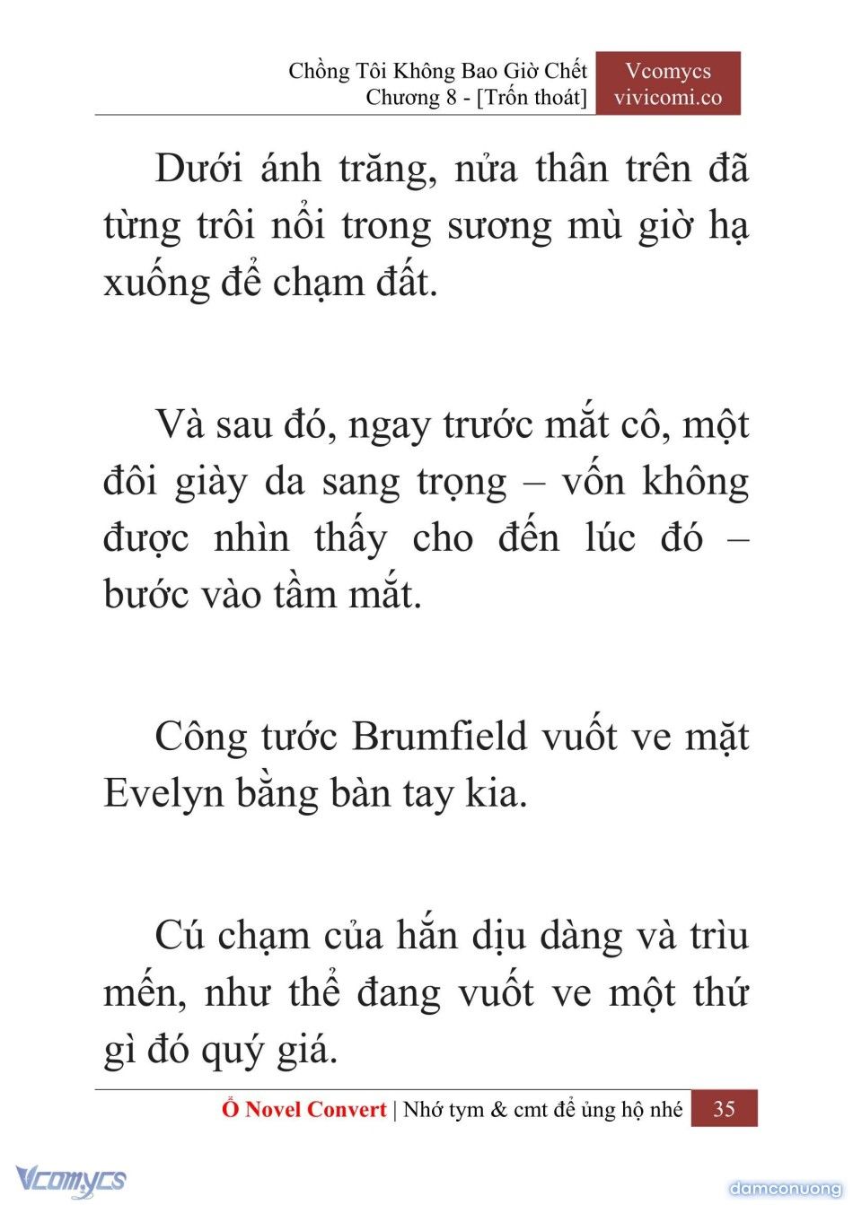 đọc truyện [novel] Chồng Tôi Không Bao Giờ Chết Chương 8 ảnh 38 tại Thiên Thai Truyện