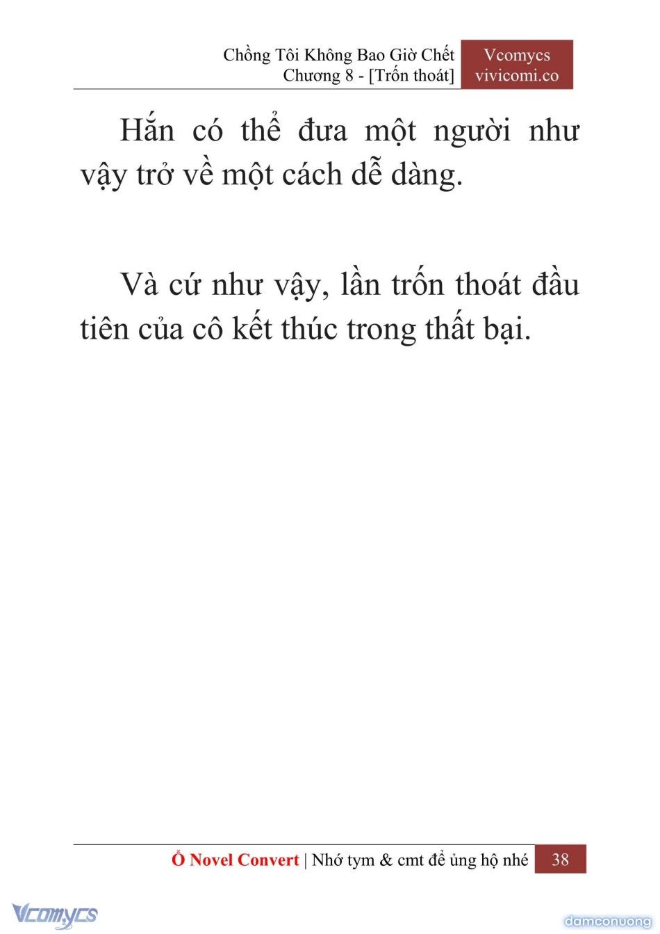 đọc truyện [novel] Chồng Tôi Không Bao Giờ Chết Chương 8 ảnh 41 tại Thiên Thai Truyện
