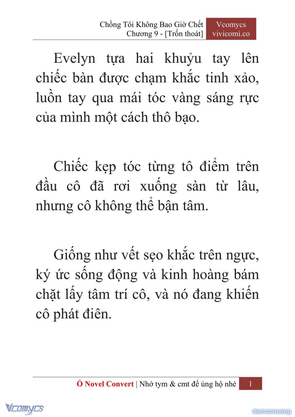 đọc truyện [novel] Chồng Tôi Không Bao Giờ Chết Chương 9 ảnh 4 tại Thiên Thai Truyện