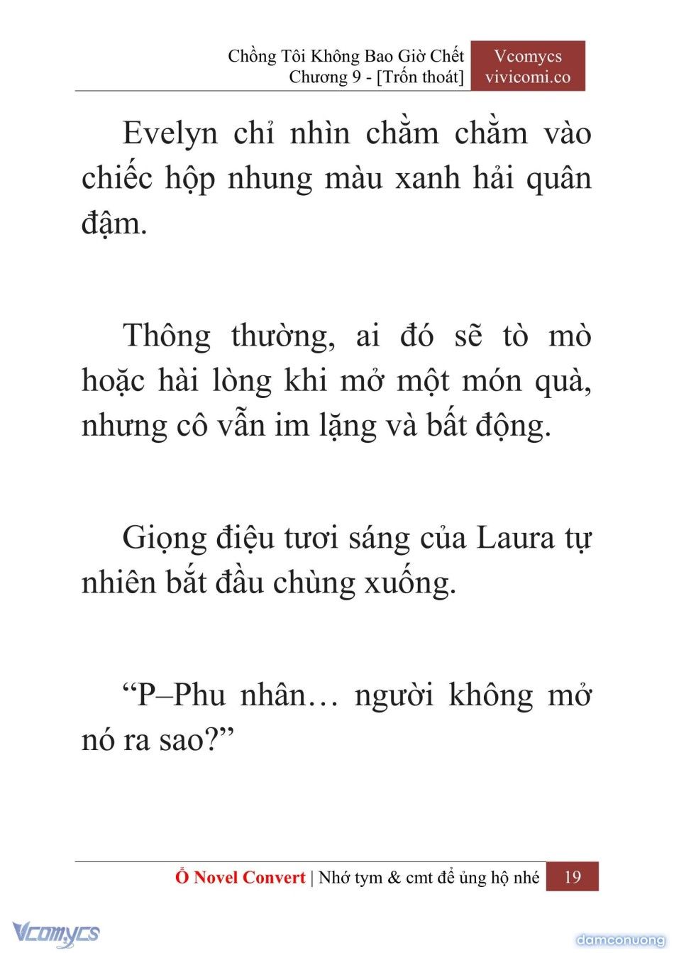 đọc truyện [novel] Chồng Tôi Không Bao Giờ Chết Chương 9 ảnh 22 tại Thiên Thai Truyện