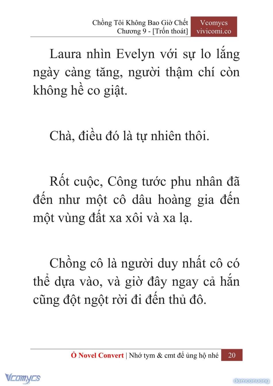đọc truyện [novel] Chồng Tôi Không Bao Giờ Chết Chương 9 ảnh 23 tại Thiên Thai Truyện