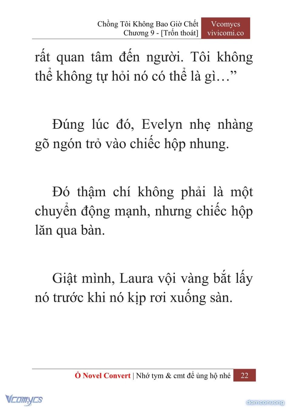 đọc truyện [novel] Chồng Tôi Không Bao Giờ Chết Chương 9 ảnh 25 tại Thiên Thai Truyện
