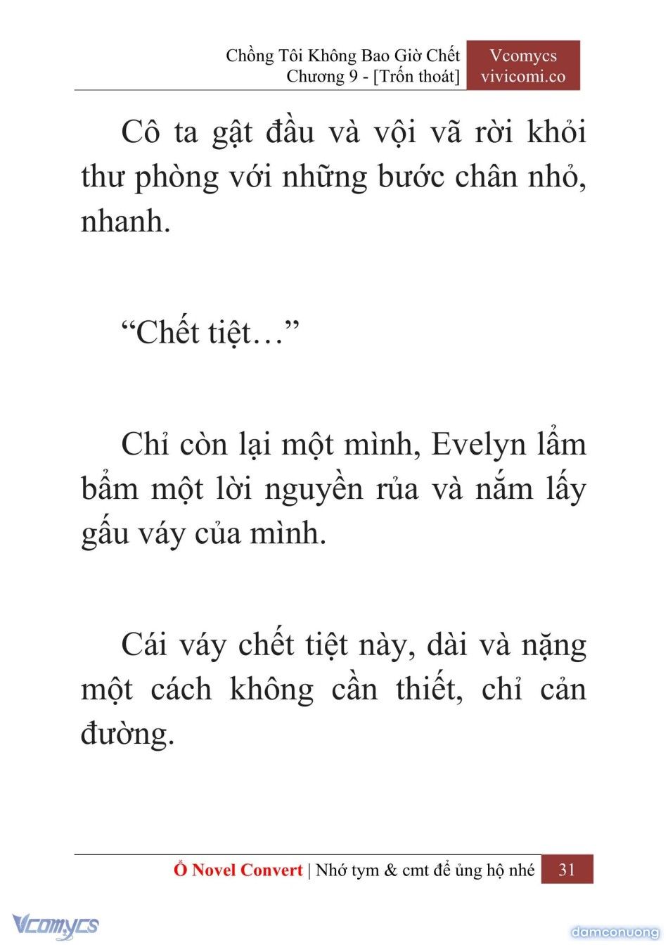 đọc truyện [novel] Chồng Tôi Không Bao Giờ Chết Chương 9 ảnh 34 tại Thiên Thai Truyện