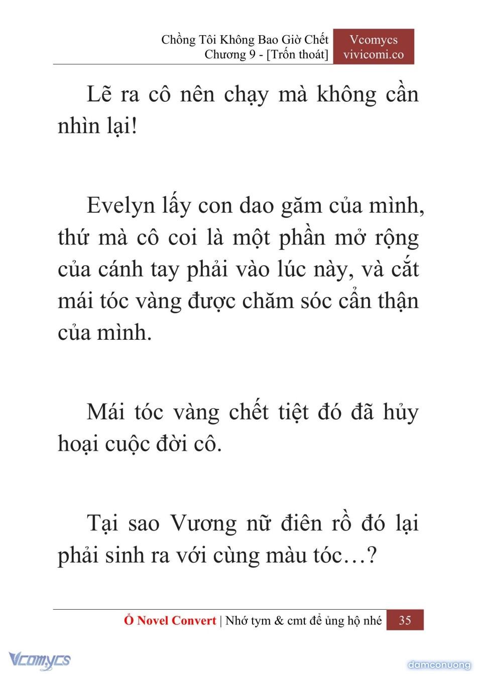 đọc truyện [novel] Chồng Tôi Không Bao Giờ Chết Chương 9 ảnh 38 tại Thiên Thai Truyện