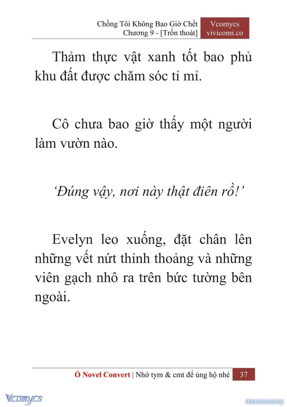 đọc truyện [novel] Chồng Tôi Không Bao Giờ Chết Chương 9 ảnh 40 tại Thiên Thai Truyện
