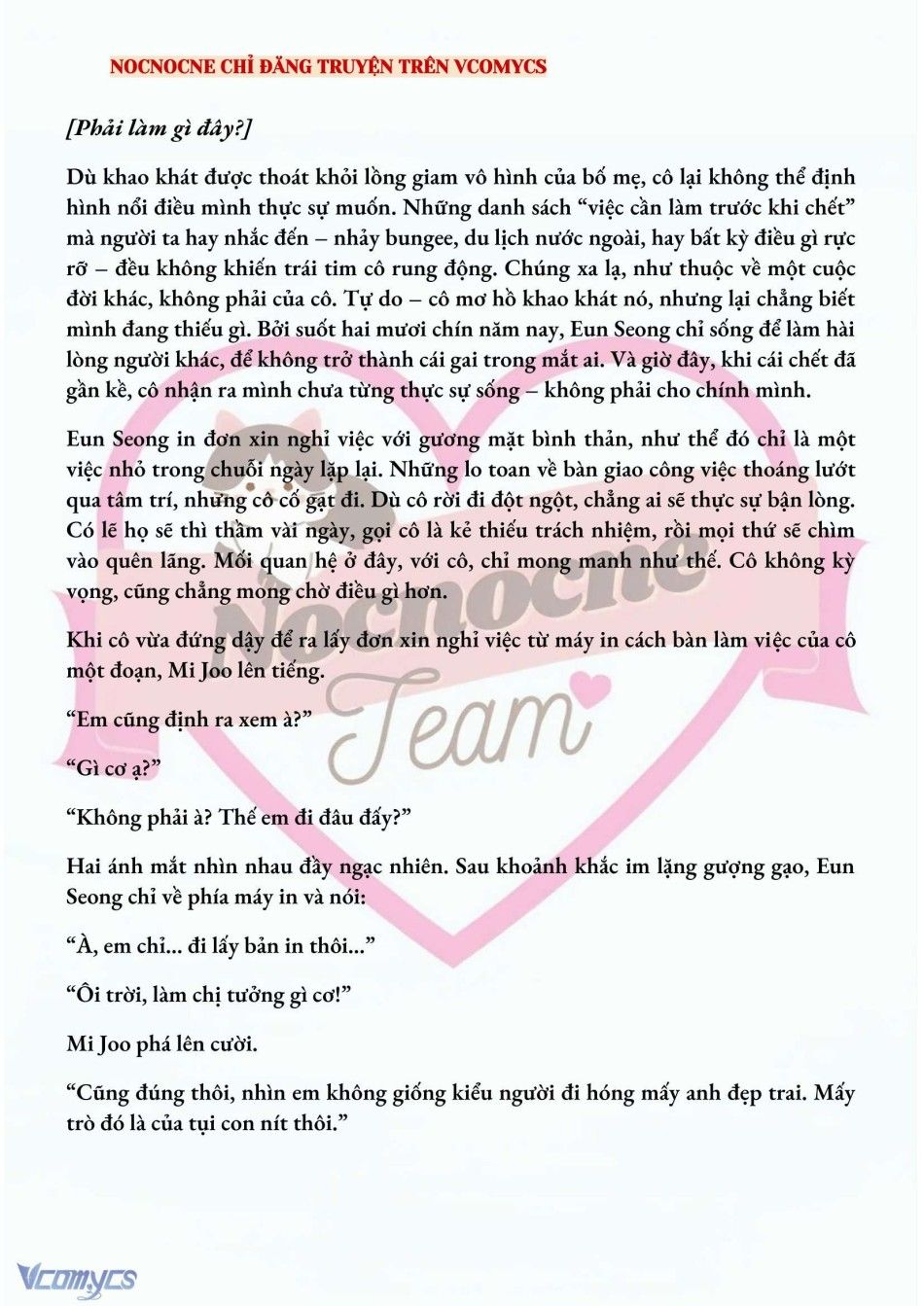 [novel] Chúng Ta Kết Thúc Vào Mùa Thu Chương 3 page 3 - Giả Dược