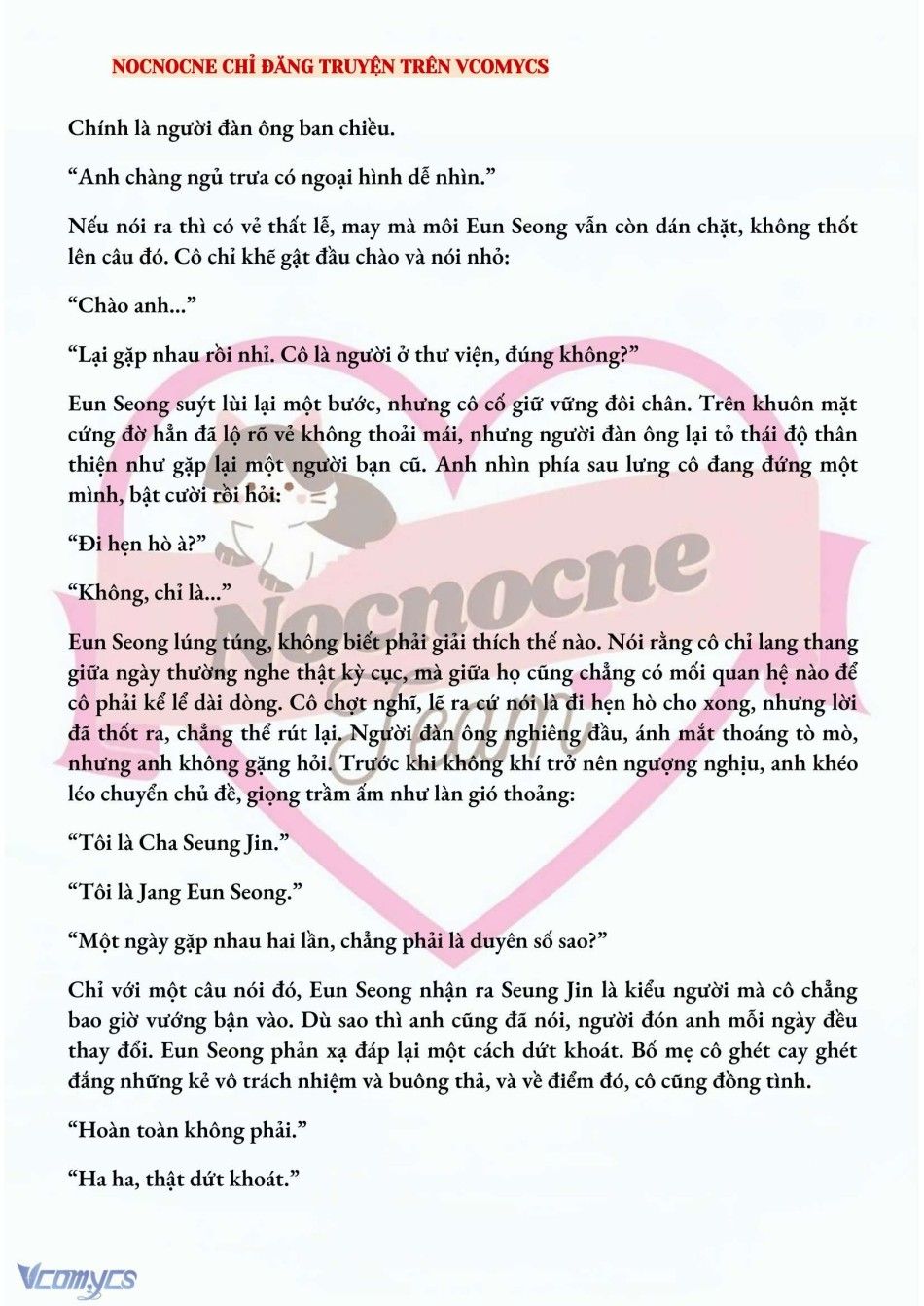 [novel] Chúng Ta Kết Thúc Vào Mùa Thu Chương 5 page 3 - Giả Dược