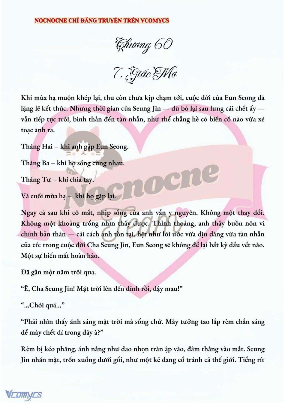 đọc truyện [novel] Chúng Ta Kết Thúc Vào Mùa Thu Chương 60 ảnh 3 tại Thiên Thai Truyện