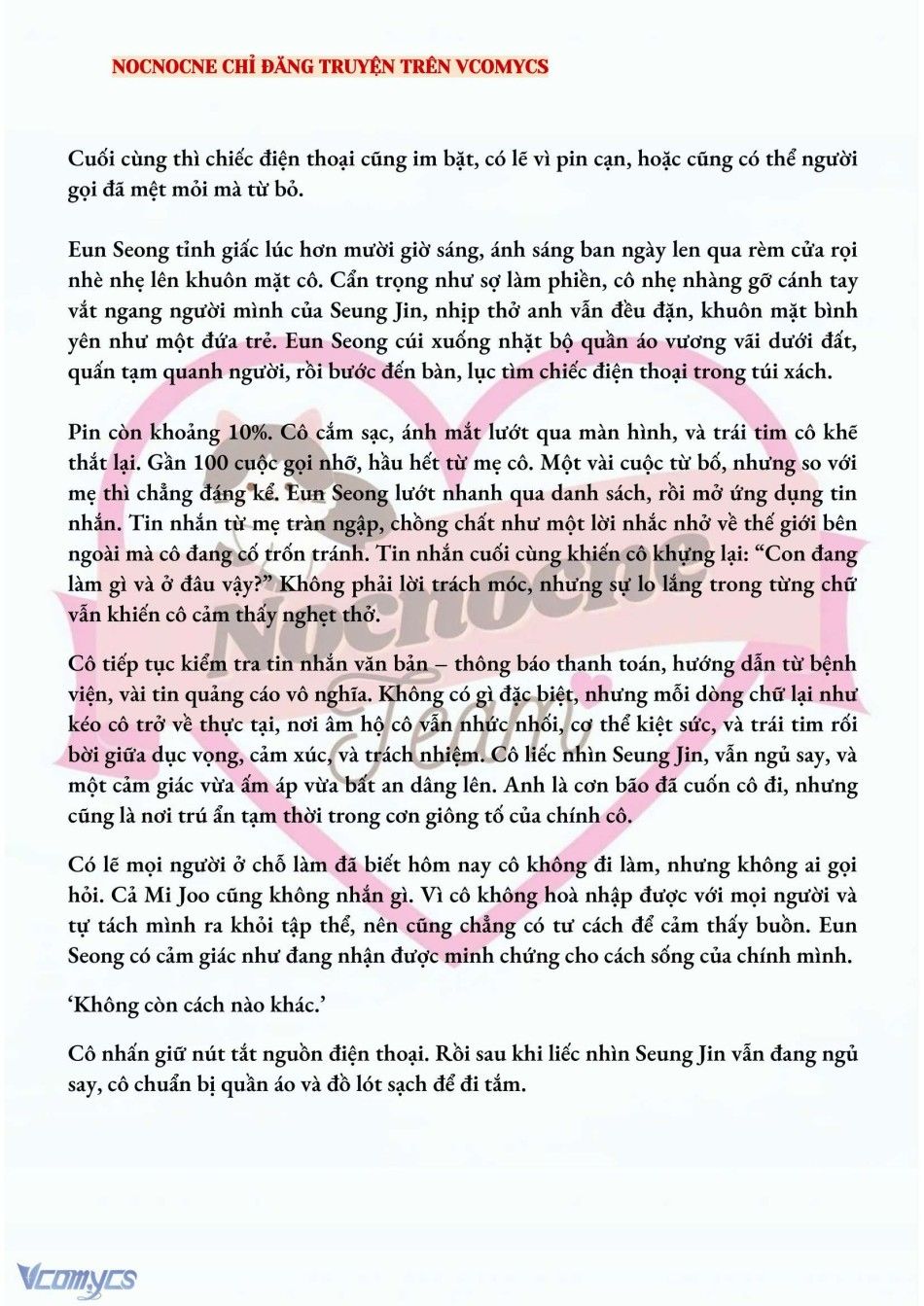 [novel] Chúng Ta Kết Thúc Vào Mùa Thu Chương 9 page 4 - Giả Dược