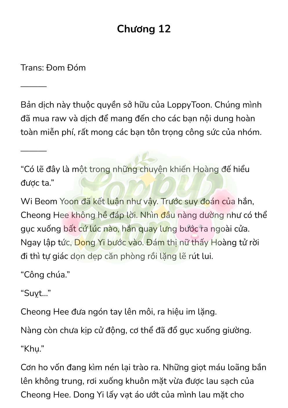 đọc truyện [novel] Chuyến Đi Đêm Chương 12 ảnh 1 tại Thiên Thai Truyện