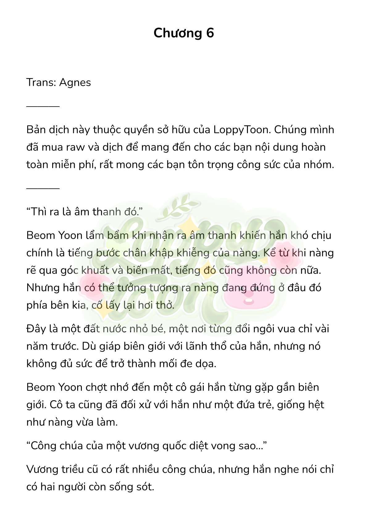 đọc truyện [novel] Chuyến Đi Đêm Chương 6 ảnh 1 tại Thiên Thai Truyện