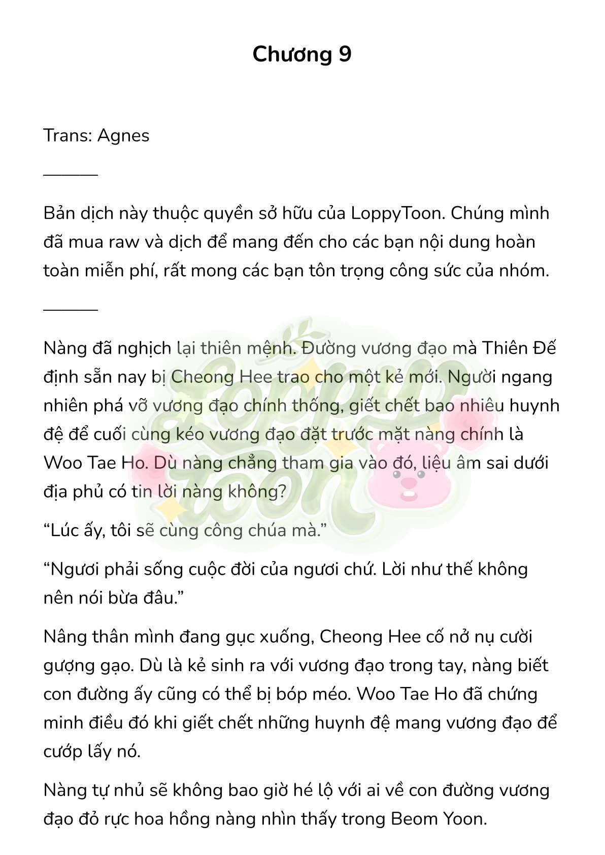 đọc truyện [novel] Chuyến Đi Đêm Chương 9 ảnh 1 tại Thiên Thai Truyện